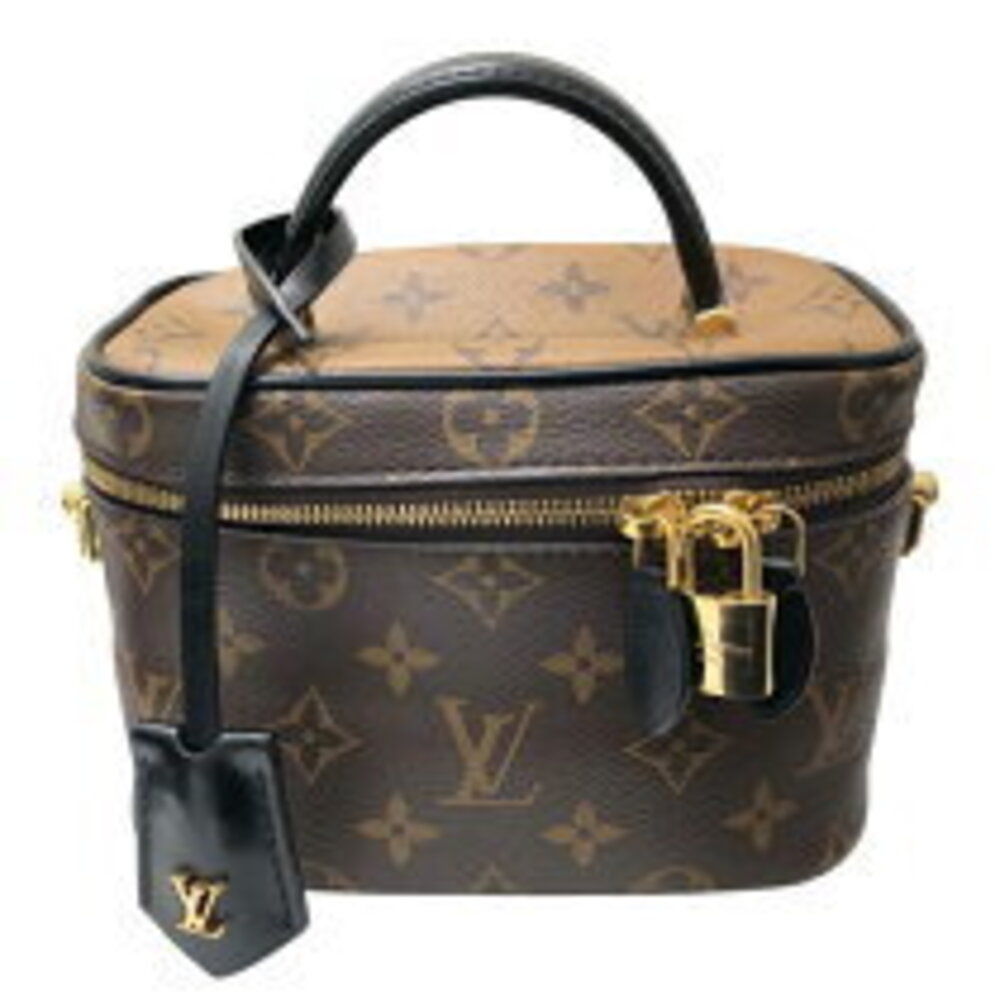 Louis Vuitton Vanity NV Monogram Reverse Leather Shoulder Bag